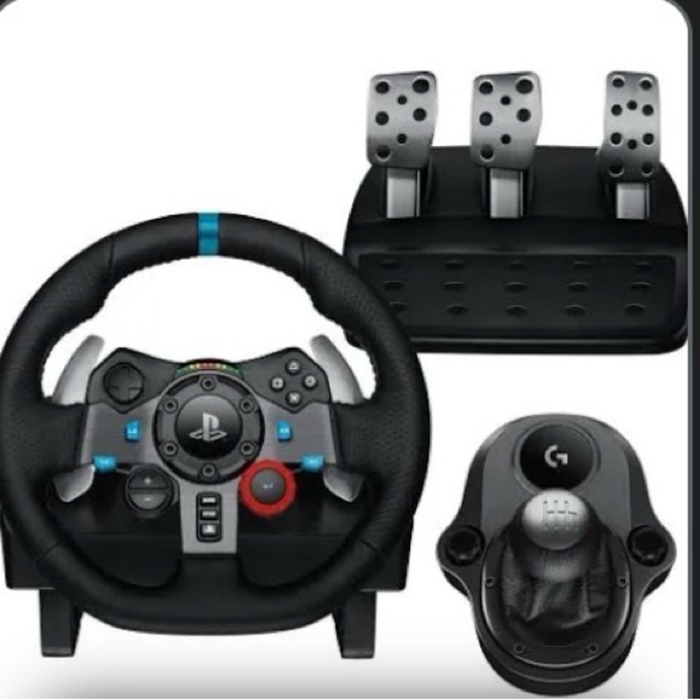 Logitech Gaming Wheel with Pedals and Shifter
